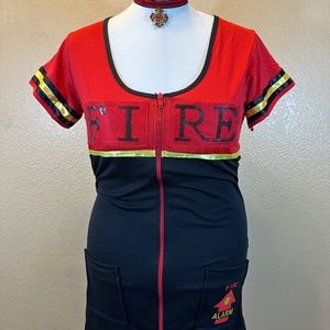 Dreamgirl ‘Burn Baby Burn’ Firefighter Costume Size XL